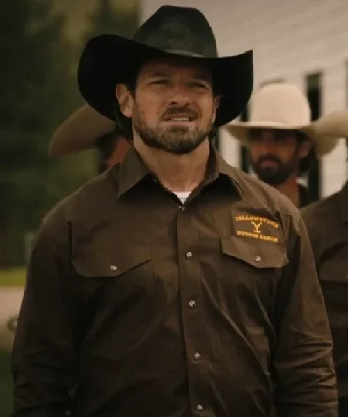 Yellowstone S05 Dutton Ranch Brown Shirt