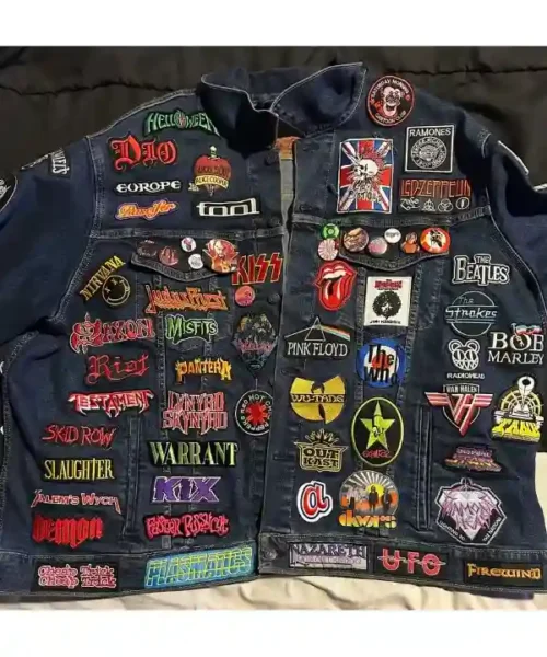80's Glam Metal & Power Metal Battle Jacketect
