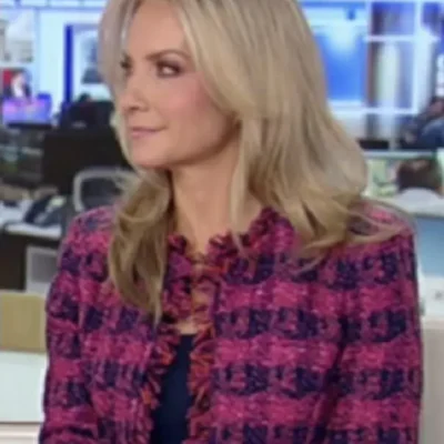 America’s Newsroom 2025 Dana Perino Pink Tweed Jacket
