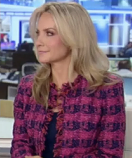 America’s Newsroom 2025 Dana Perino Pink Tweed Jacket