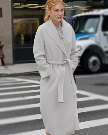 Baby Girl Nicole Kidman Grey Coat