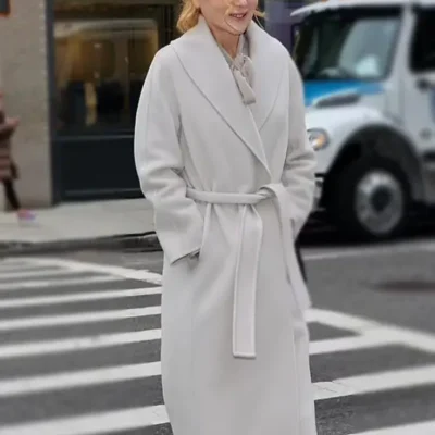 Baby Girl Nicole Kidman Grey Coat