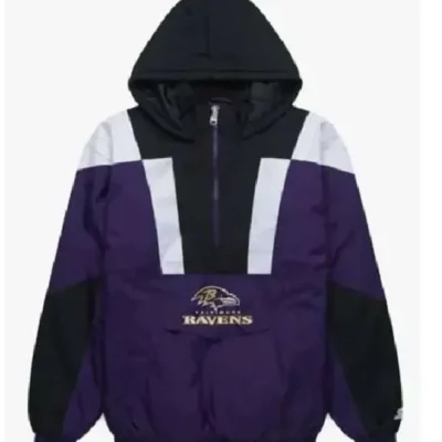 Baltimore Ravens Anorak Hooded Jacket