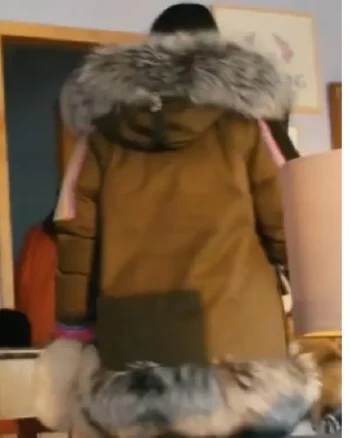 Buy Anna Lambe TV Series North of North 2025 Siaja Hooded Parka Jacket Sale