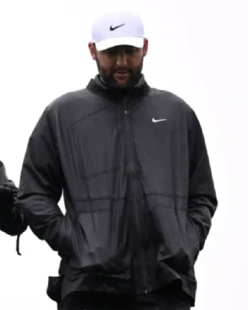 Buy Golf Tournament The Genesis Invitational 2025 Scottie Scheffler Black Jacket Sale