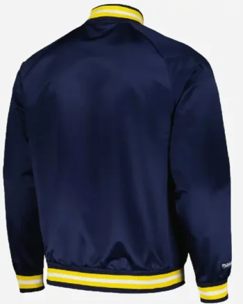 NBA Indiana Pacers 2025 Blue Varsity Jacket - Image 2