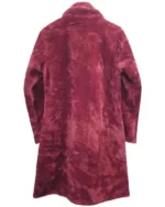 Buy Jodie Comer TV Series Killing Eve Villanelle Pink Long Fur Coat Sale  back