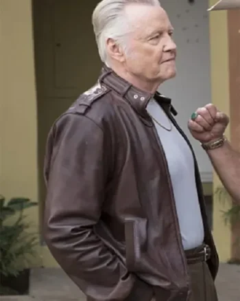 Mickey Donovan Series Ray Donovan Brown Bomber Jacket - Image 2
