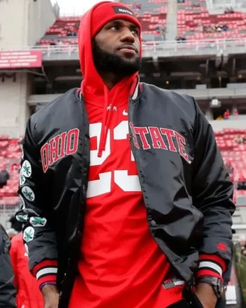 Lebron James Ohio State Buckeyes Jacket - Image 3
