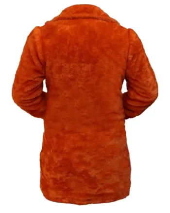 Friends Phoebe Buffay Orange Coat - Image 3