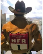 Buy Logan Hay NFR Las Vegas Brown Leather Jacket On Sale For Men And Women Sale