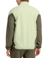 Buy Mens Adidas Training Tracksuit Jacket 25-26 Lime Green back