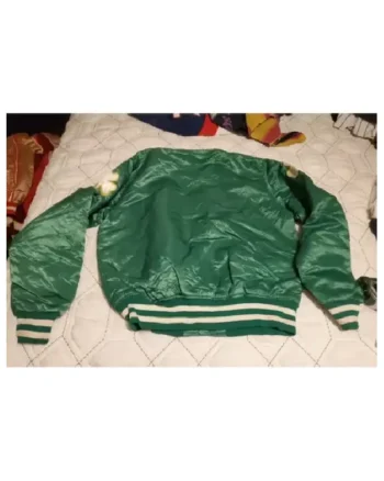 Buy Men’s Vintage 80’s Starter Boston Retro Celtics Green Satin Jacket Sale
