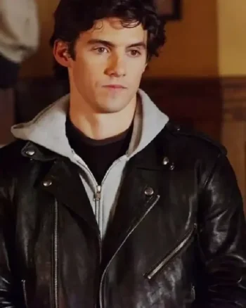 Buy Milo Ventimiglia Gilmore Girls Jess Mariano Black Leather Jacket