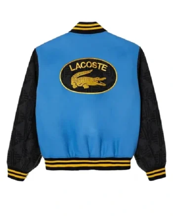 Buy Novak Djokovic Lacoste Varsity Bomber Jacket Sale back