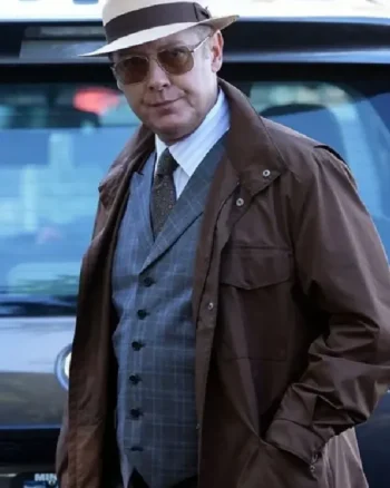 James Spader TV Series The Blacklist Brown Jacket - Image 2
