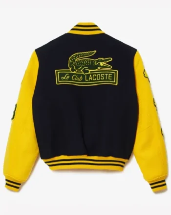 Lacoste Two-Tone Wool Bomber Jacket - Image 2