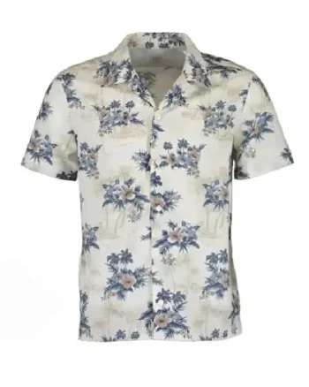Buy Rick Hatchett TV Series 2025 The White Lotus S03 Walton Goggins Floral Hibiscus Printed Shirt Sale
