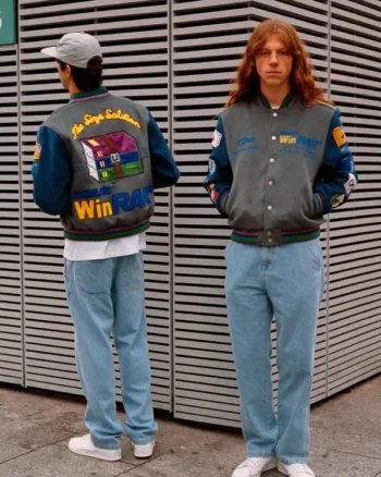 Buy Tern x Winrar Varsity Jacket Grey_Blue Sale
