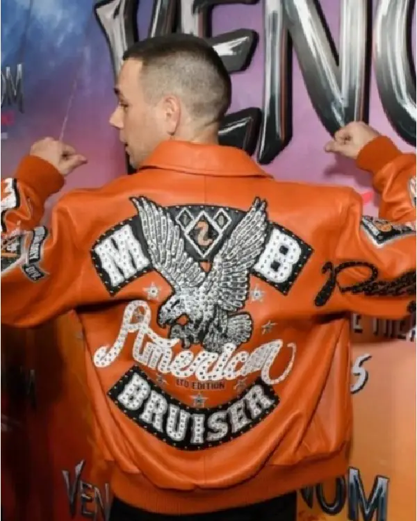 Buy Times Square World Premiere Of “Venom_ The Last Dance” Jared Abrahamson Leather