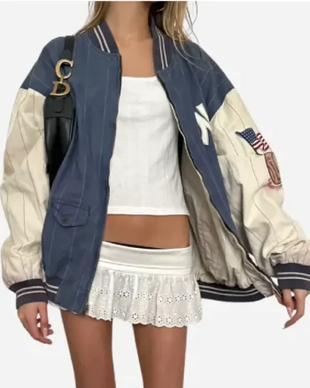 Buy Vintage New York Yankees Zip Up Bomber