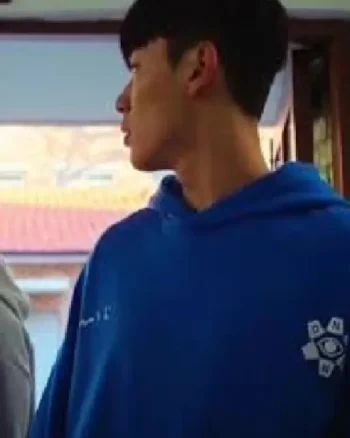 Buy WEAK HERO CLASS 2 Go Hyun-tak Blue Hoodie Sweatshirt Sale