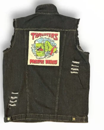 Dark Denim Battle Vest