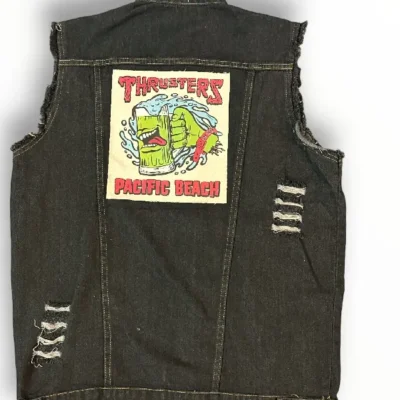 Dark Denim Battle Vest