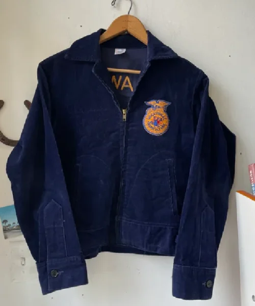 Delaware Ffa State Signature Blue Corduroy Jacket
