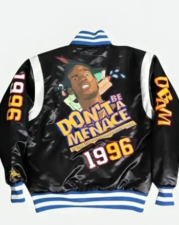 Don’t Be a Menace black Jacket back