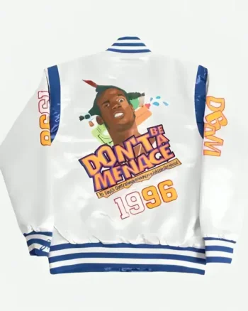 Don’t Be a Menace white Jacket back