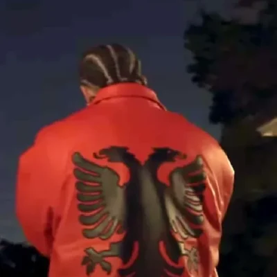 Drake Albanian Flag Jacket