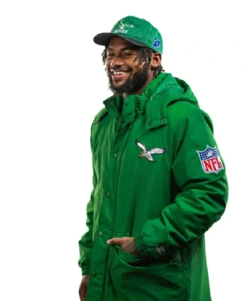 Eagles Exclusive Kelly Green Starter Jacket
