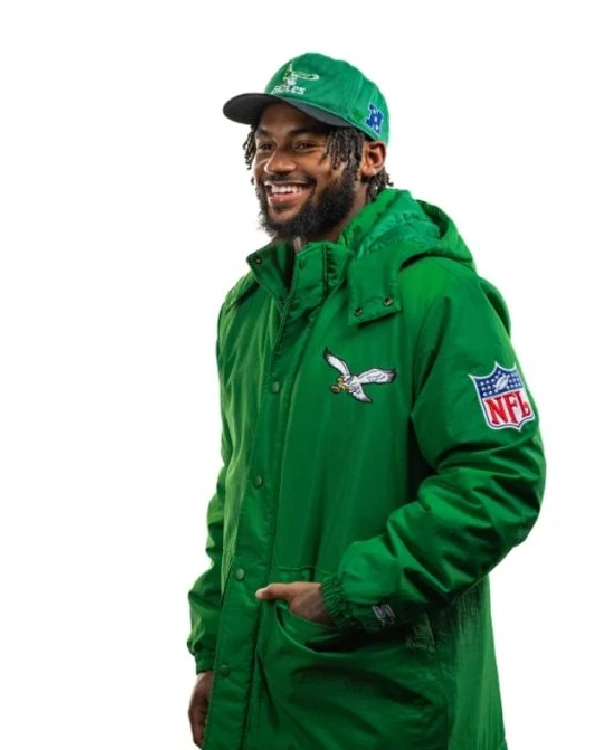 Eagles Exclusive Kelly Green Starter Jacket