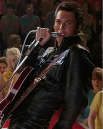Elvis 2022 Austin Butler Leather Jacket