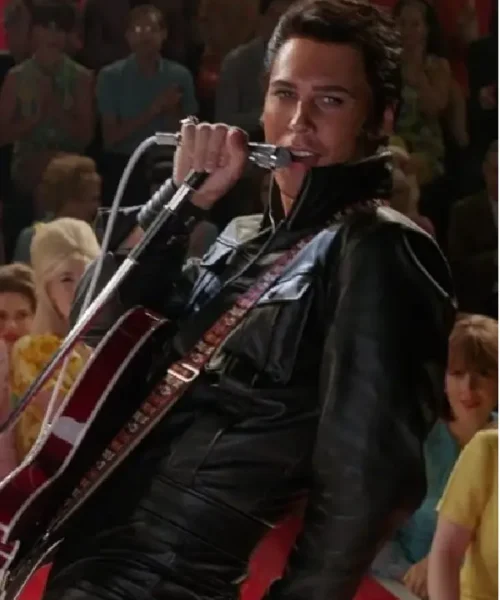 Elvis 2022 Austin Butler Leather Jacket