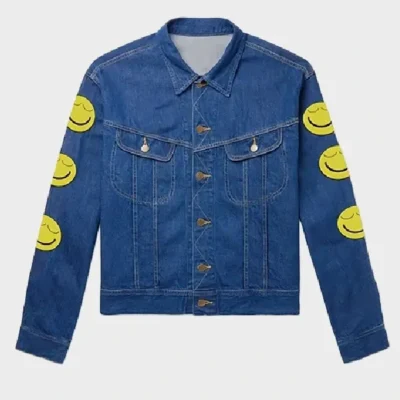 Entergalactic Kid Cudi Blue Denim Jacket