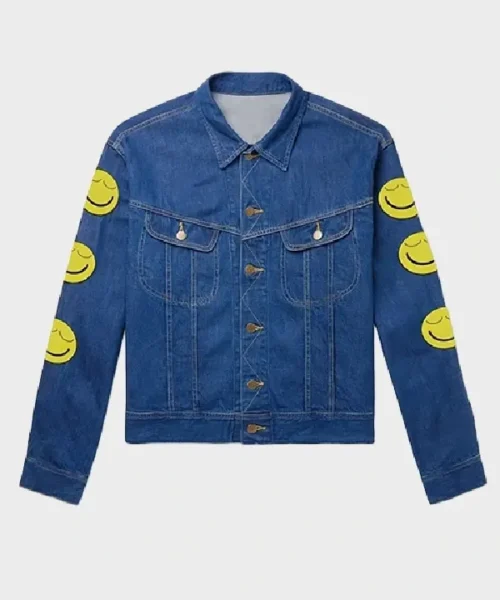 Entergalactic Kid Cudi Blue Denim Jacket