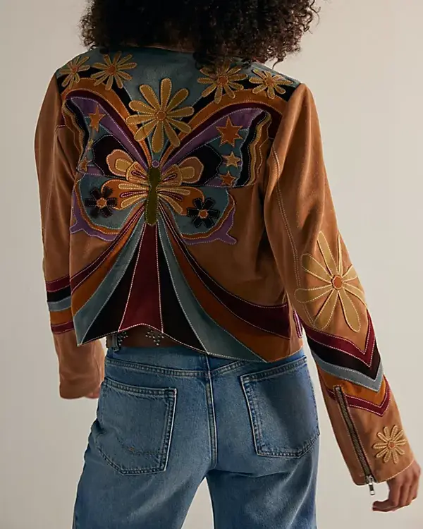 Free People Monarch Magic Butterfly Jacket Sale