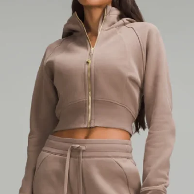 Ginny Miller Ginny & Georgia Full-Zip Cropped Hoodie