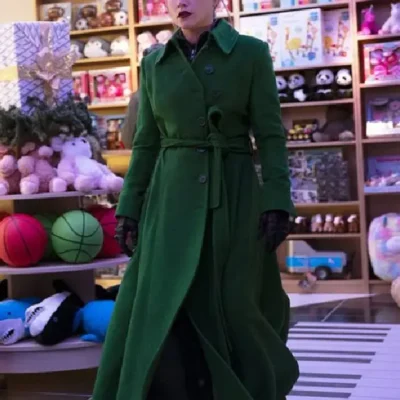Hawkeye Yelena Belova Green Trench Coat