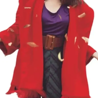 Hocus Pocus Allison Red Coat With Hood