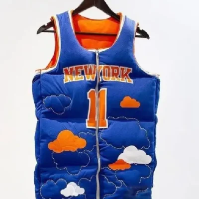 Jalen Brunson New York Knicks Puffer Vest