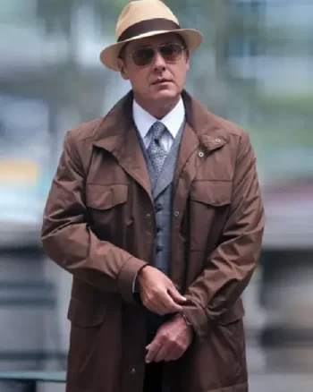 James Spader TV Series The Blacklist Brown Jacket