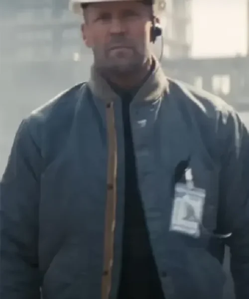 Jason Statham A Working Man Bomber Jacket