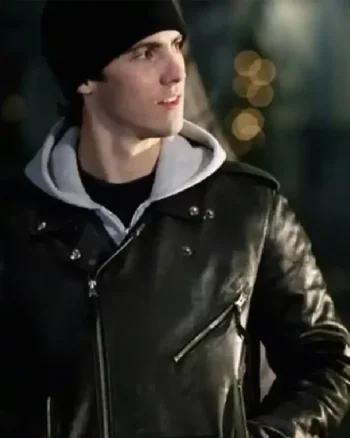 Jess Mariano Gilmore Girls Black Leather Jacket