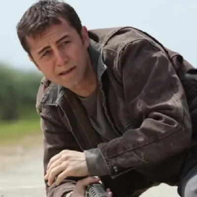 Joseph Gordon Levitt Looper Brown Cotton Jacket