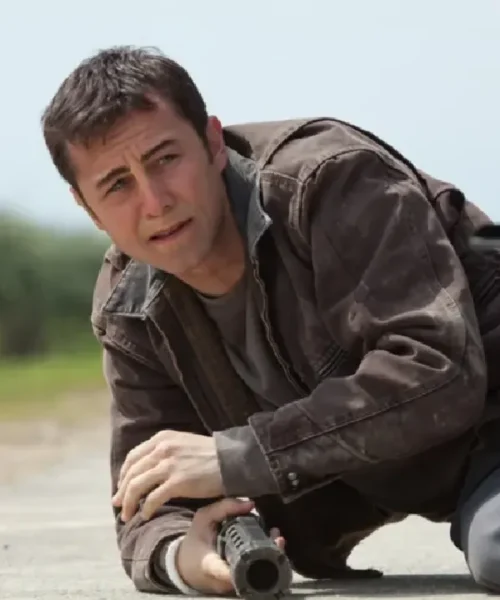 Joseph Gordon Levitt Looper Brown Cotton Jacket