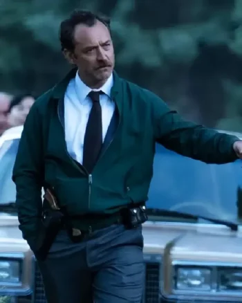 Jude Law The Order Green Cotton Jacket