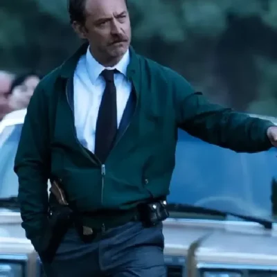 Jude Law The Order Green Cotton Jacket